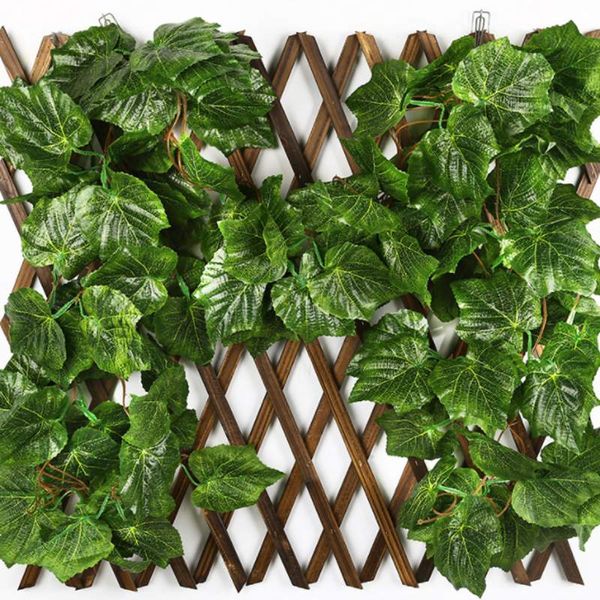 10pcs artificial silk grape leaf garland faux vine ivy indoor /outdoor home decor wedding flower green leaves christmas
10pcs artificial silk grape leaf garland faux vine ivy indoor /outdoor home decor wedding flower green leaves christmas