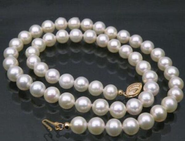 >>>> noble white jewelry 45cm 7-7.5mm south sea natural pearl necklace 14k, Silver
>>>> noble white jewelry 45cm 7-7.5mm south sea natural pearl necklace 14k, Silver