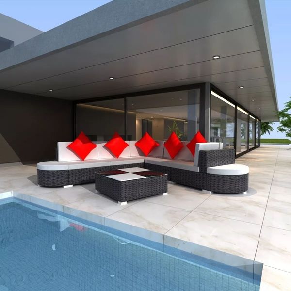 8 piece garden lounge set outdoor with cushions poly rattan brown 8 piece garden lounge set outdoor furniture furniture with cushions poly r
8 piece garden lounge set outdoor with cushions poly rattan brown 8 piece garden lounge set outdoor furniture furniture with cushions poly r