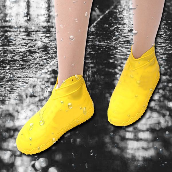 1 pair reusable silicone boot shoe cover foldable waterproof non-slip overshoes rain protectors 899
1 pair reusable silicone boot shoe cover foldable waterproof non-slip overshoes rain protectors 899