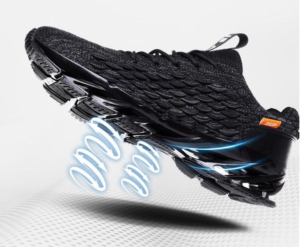 2019 new men's blade designer sneaker europe and america trend casual running shoes men damping non-slip mesh breathable fitness sport
2019 new men's blade designer sneaker europe and america trend casual running shoes men damping non-slip mesh breathable fitness sport