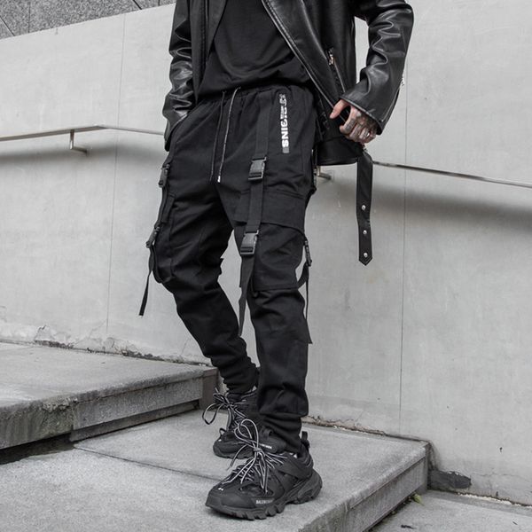 тактические комбинезоны повседневные jogger спортивные штаны 2020 multi-карман свободного покроя черный мода тенденция дизайн брюки мужчины, Black
тактические комбинезоны повседневные jogger спортивные штаны 2020 multi-карман свободного покроя черный мода тенденция дизайн брюки мужчины, Black