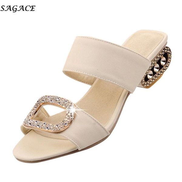 sagace 2020 new women's fashion leisure water crystal fish mouth slippers shoes indoor and outdoor high-heeled casual sandals, Black
sagace 2020 new women's fashion leisure water crystal fish mouth slippers shoes indoor and outdoor high-heeled casual sandals, Black