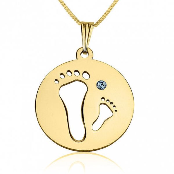 moms and baby footprints necklace unique jewelry gift idea--12pcs/lot(2 colors choice, Silver
moms and baby footprints necklace unique jewelry gift idea--12pcs/lot(2 colors choice, Silver