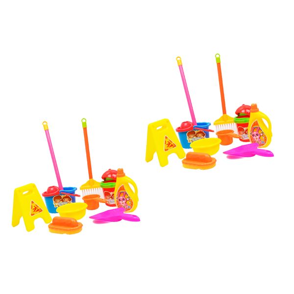 2 set simulation cleaning set mop broom toy kid pretend play household accessories
2 set simulation cleaning set mop broom toy kid pretend play household accessories
