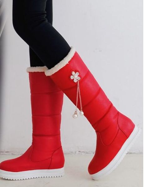 2018 fashion women's boots in winter with new style flat bottom thick bottom round head keep warm non-slip @78, Black
2018 fashion women's boots in winter with new style flat bottom thick bottom round head keep warm non-slip @78, Black