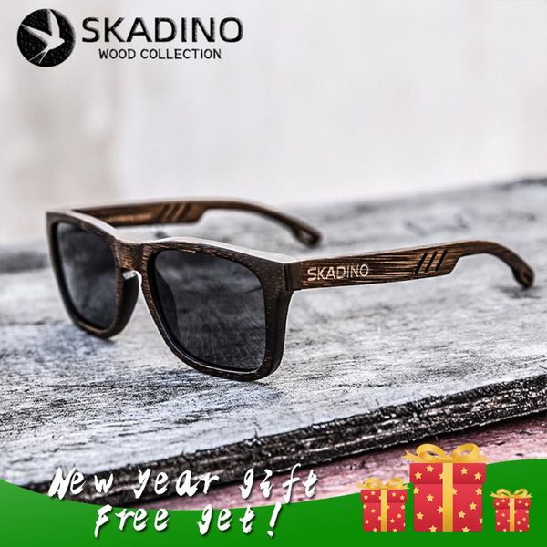 skadino bamboo wood full wood sun glasses for women men uv400 polarized sunglasses fashion black grey lens handmade brand cool, White;black
skadino bamboo wood full wood sun glasses for women men uv400 polarized sunglasses fashion black grey lens handmade brand cool, White;black
