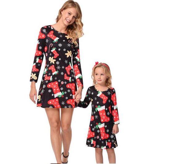 mother daughter dresses christmas mommy and me clothes outfits long sleeve santa claus family look mom and daughter dress, Blue
mother daughter dresses christmas mommy and me clothes outfits long sleeve santa claus family look mom and daughter dress, Blue