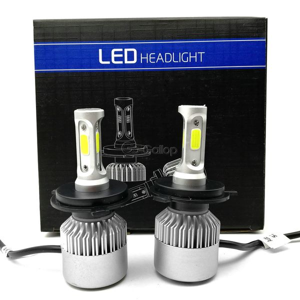 2pcs h4 hb2 9003 h7 h13 72w 16000lm car led cob headlight hi/lo beam bulbs kit 12v 6500k white
2pcs h4 hb2 9003 h7 h13 72w 16000lm car led cob headlight hi/lo beam bulbs kit 12v 6500k white