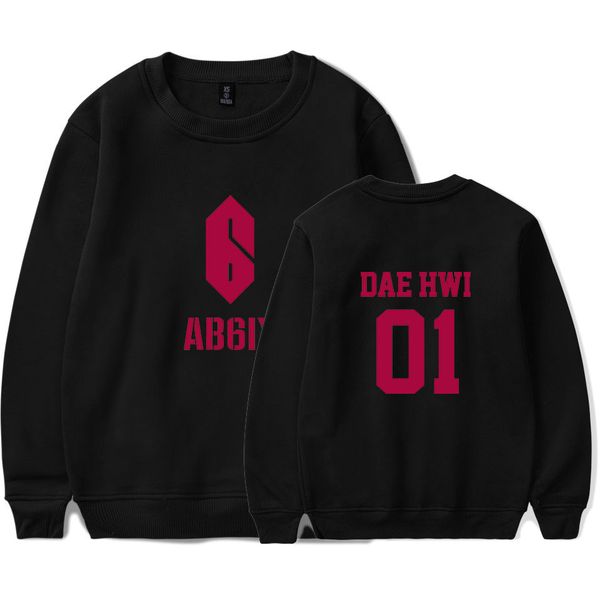 2019 new kpop brandnewboys combination ab6ix print o-neck sweatshirt harajuku round collar men/women sweatshirt pullovers, Black
2019 new kpop brandnewboys combination ab6ix print o-neck sweatshirt harajuku round collar men/women sweatshirt pullovers, Black
