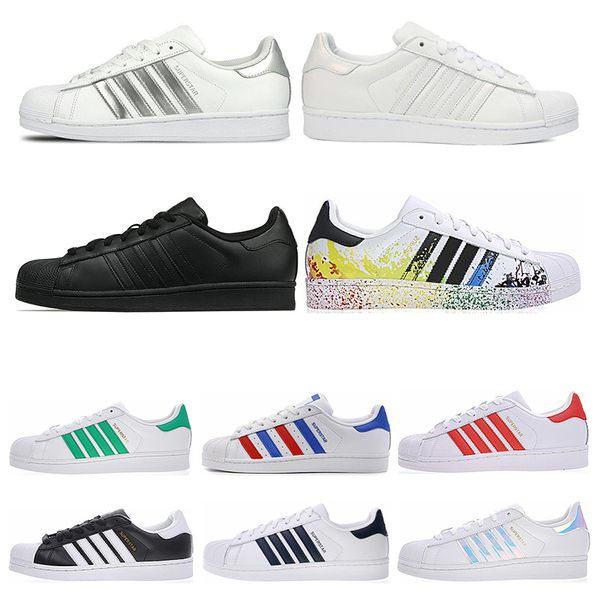 Fashion Superstars White Black red Blue Gold Superstars 80s Pride Sneakers Super Stars Women Men Sport Casual Shoes size 36-44
Fashion Superstars White Black red Blue Gold Superstars 80s Pride Sneakers Super Stars Women Men Sport Casual Shoes size 36-44