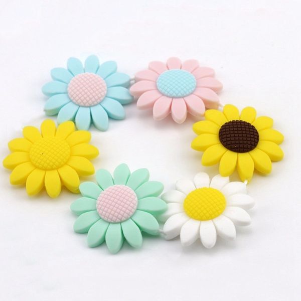 food grade molar silicone sunflower pendant diy silicone flower jewelry accessories baby bite beads
food grade molar silicone sunflower pendant diy silicone flower jewelry accessories baby bite beads