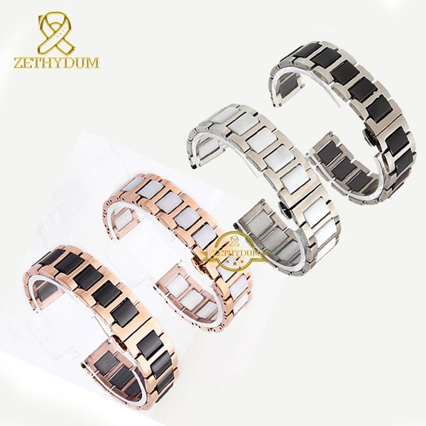 ceramic bracelet in stainless steel watchband watch strap women man wristwatches band 12 14 16 18 20 22mm white butterfly buckle, Black;brown
ceramic bracelet in stainless steel watchband watch strap women man wristwatches band 12 14 16 18 20 22mm white butterfly buckle, Black;brown