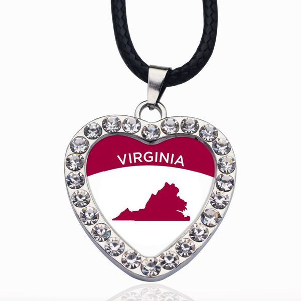 virginia outline circle charm crystal round small pendant necklace elegant women jewelry gifts, Bronze;silver
virginia outline circle charm crystal round small pendant necklace elegant women jewelry gifts, Bronze;silver