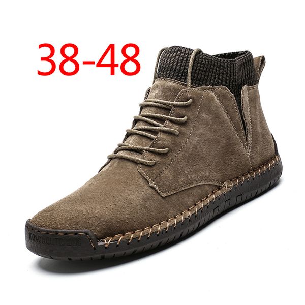 men shoes winter warm snow leather boots casual shoes with winter plush fur 2019 large size tennis 48, Black
men shoes winter warm snow leather boots casual shoes with winter plush fur 2019 large size tennis 48, Black