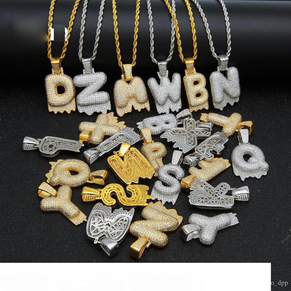 hip hop bubble drip initials letters necklace bling cubic zircon cz drop alphabet pendant twisted rope chain for men women jewelry gift, Silver
hip hop bubble drip initials letters necklace bling cubic zircon cz drop alphabet pendant twisted rope chain for men women jewelry gift, Silver