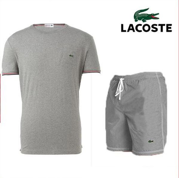 sports suit men summer short sleeved shorts quick dry t shirt fitness running sportswear casual two sets, White;black
sports suit men summer short sleeved shorts quick dry t shirt fitness running sportswear casual two sets, White;black