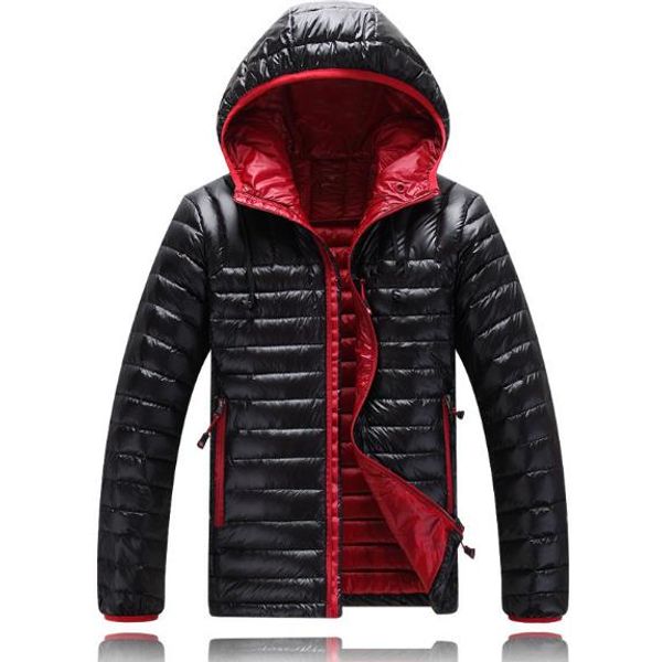 new winter men's jacket new thin and light jacket down slim coat m-xxxxxl men clothing top, Black
new winter men's jacket new thin and light jacket down slim coat m-xxxxxl men clothing top, Black