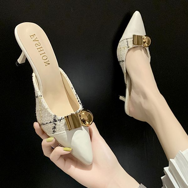 female shoes thin heels womens slippers outdoor heeled mules slides cover toe med fashion 2020 high pointed luxury pumps rubber, Black
female shoes thin heels womens slippers outdoor heeled mules slides cover toe med fashion 2020 high pointed luxury pumps rubber, Black