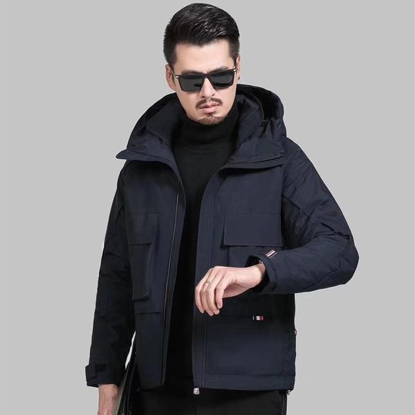 2020 france winter down jacket male thick keep warm down jacket male hooded parker men's casual ski, Black
2020 france winter down jacket male thick keep warm down jacket male hooded parker men's casual ski, Black