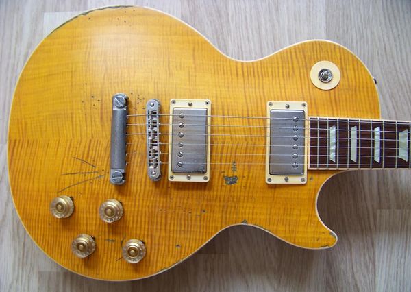10S Custom Shop Пол Коссофф 1959 Relic Aged Honey Выброс Фалме Maple Top Электрогитара One Piece шеи (Нет Шарф Joint), 1 ПК Mahogany Body
10S Custom Shop Пол Коссофф 1959 Relic Aged Honey Выброс Фалме Maple Top Электрогитара One Piece шеи (Нет Шарф Joint), 1 ПК Mahogany Body