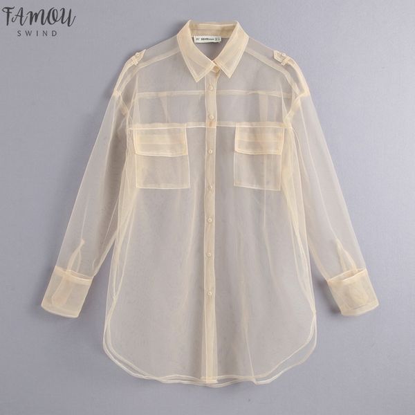 кондиционер рубашка блузка лето 2020 новая мода прозрачная сетка see through blusa современная леди солнцезащитный крем длинные рубашки, White
кондиционер рубашка блузка лето 2020 новая мода прозрачная сетка see through blusa современная леди солнцезащитный крем длинные рубашки, White