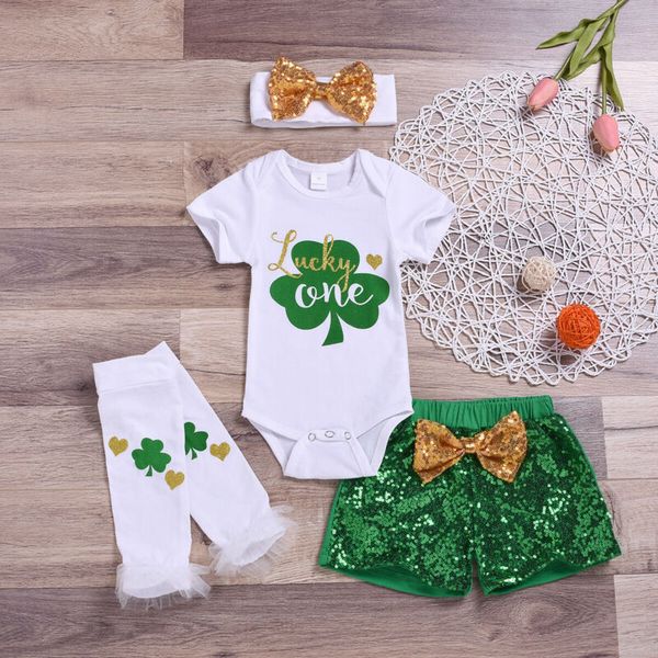 imcute st patricks day baby girls boys outfits clothes clover romper +sequins shorts set 4pcs 0-18m, White
imcute st patricks day baby girls boys outfits clothes clover romper +sequins shorts set 4pcs 0-18m, White