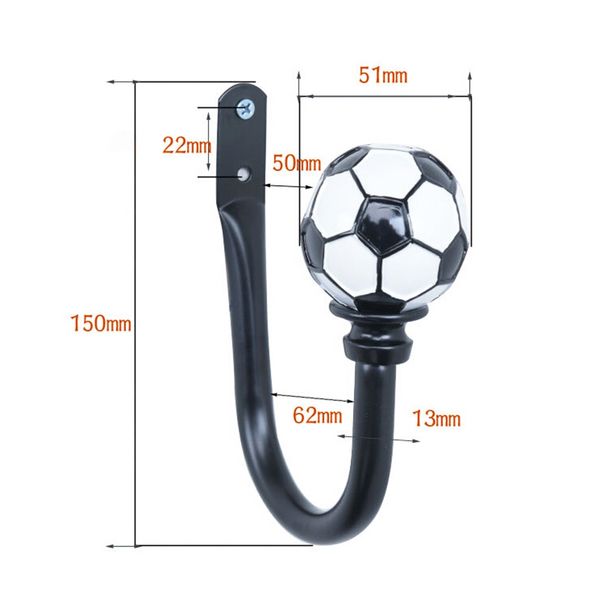 1pc настенная u форма футбол занавес оплот подпирает tie крюк держатель home decor штор аксессуары крючки рельсы
1pc настенная u форма футбол занавес оплот подпирает tie крюк держатель home decor штор аксессуары крючки рельсы