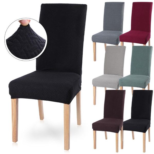1/2/4pcs solid color chair cover knitted fabric thick elastic slipcovers seat chair covers for dining room l banquet
1/2/4pcs solid color chair cover knitted fabric thick elastic slipcovers seat chair covers for dining room l banquet