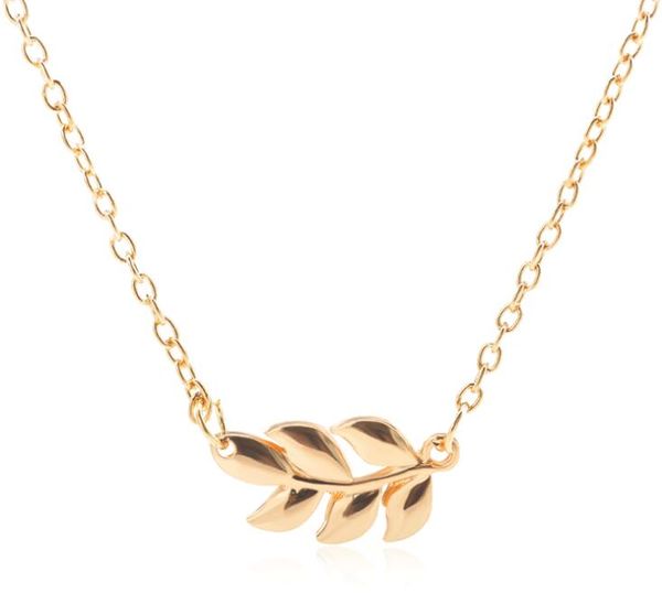 small fresh necklace literary female necklace leaf grass pendant clavicle chain wy449, Silver
small fresh necklace literary female necklace leaf grass pendant clavicle chain wy449, Silver