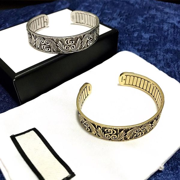 fashion super classic letters retro opening designer bracelet luxury designer jewelry women bracelet, White
fashion super classic letters retro opening designer bracelet luxury designer jewelry women bracelet, White