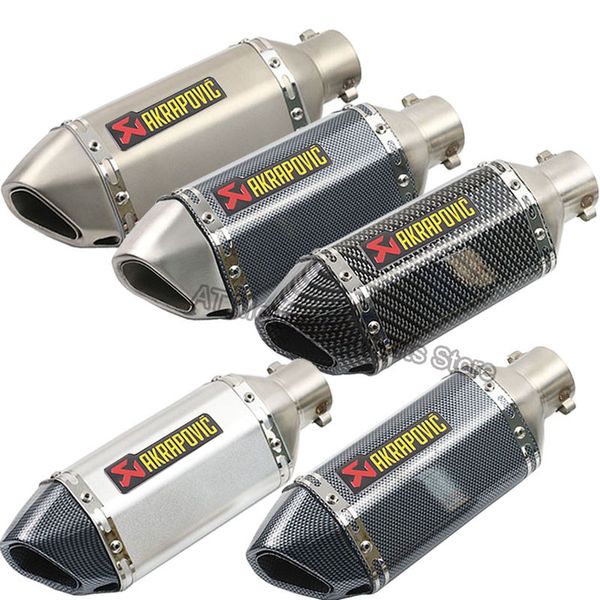 51mm universal motorcycle exhaust modified escape moto muffle pipe for akrapovic exhaust for benelli pit bike scooter
51mm universal motorcycle exhaust modified escape moto muffle pipe for akrapovic exhaust for benelli pit bike scooter