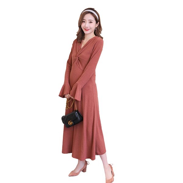 pengpious 2019 spring autumn pregnant women lactation dress long flare sleeve v-neck breastfeeding dress cotton nursing clothes, White
pengpious 2019 spring autumn pregnant women lactation dress long flare sleeve v-neck breastfeeding dress cotton nursing clothes, White