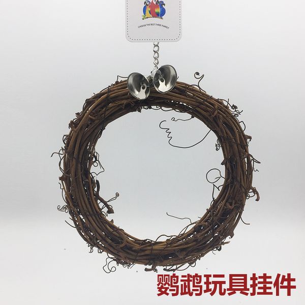 middle and small size parrot articles swing rings gnaw toys parrot to climb rings natural vine circle toys
middle and small size parrot articles swing rings gnaw toys parrot to climb rings natural vine circle toys