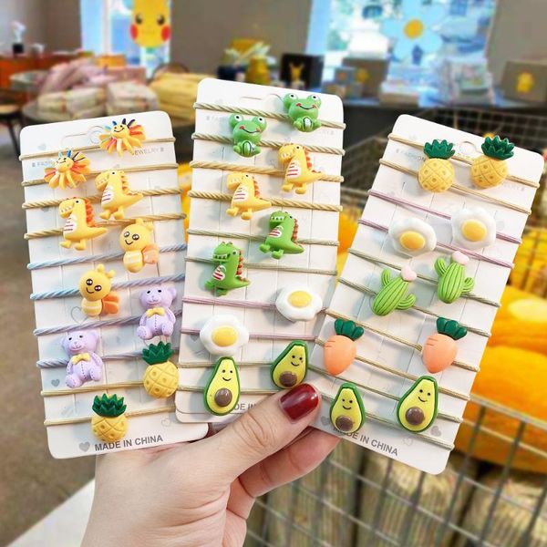 10pcs/set new girls scrunchie ponytail holder cute colorful cartoon fruit elastic hair bands animal hair gum accessories, Slivery;white
10pcs/set new girls scrunchie ponytail holder cute colorful cartoon fruit elastic hair bands animal hair gum accessories, Slivery;white