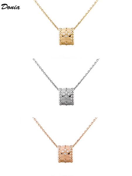 donia jewelry designer necklace plum blossom copper micro inlaid zircon necklace european and american creative necklace gifts, Silver
donia jewelry designer necklace plum blossom copper micro inlaid zircon necklace european and american creative necklace gifts, Silver