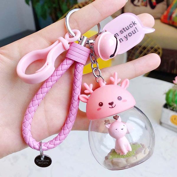 2019 fashion creative light transparent cover keychain couple personality car pendant keychain cute cat, Silver
2019 fashion creative light transparent cover keychain couple personality car pendant keychain cute cat, Silver