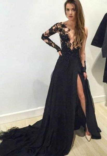 bangkok black formal long sleeves evneing dresses classic a-line o-neck appliques evening gowns prom dresses, Black;red
bangkok black formal long sleeves evneing dresses classic a-line o-neck appliques evening gowns prom dresses, Black;red