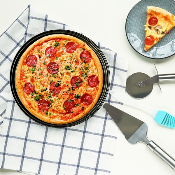 26/28/32cm carbon steel non-stick pizza stones pizza pan pizza baking pan tray mesh tray plate dishes bakeware baking tools other bakeware
26/28/32cm carbon steel non-stick pizza stones pizza pan pizza baking pan tray mesh tray plate dishes bakeware baking tools other bakeware