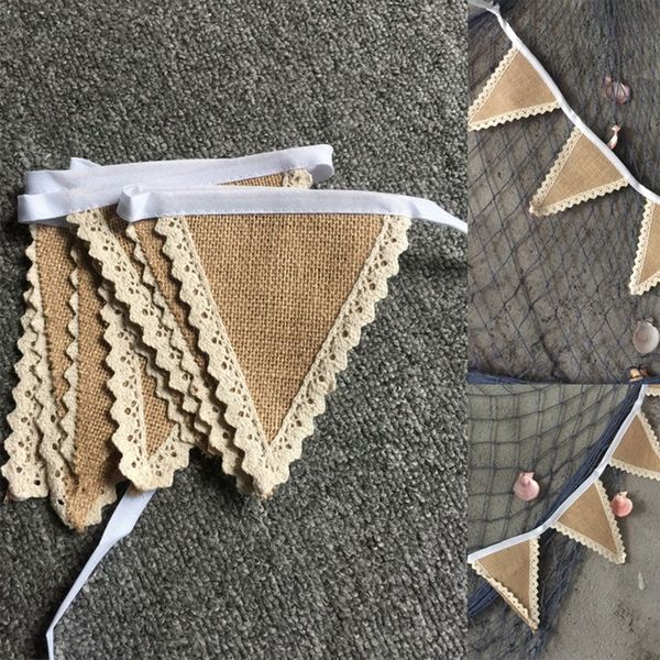 2m vintage jute rope hessian burlap banner lace bunting pennant wedding decoration pgraphy props party decoration supplies
2m vintage jute rope hessian burlap banner lace bunting pennant wedding decoration pgraphy props party decoration supplies