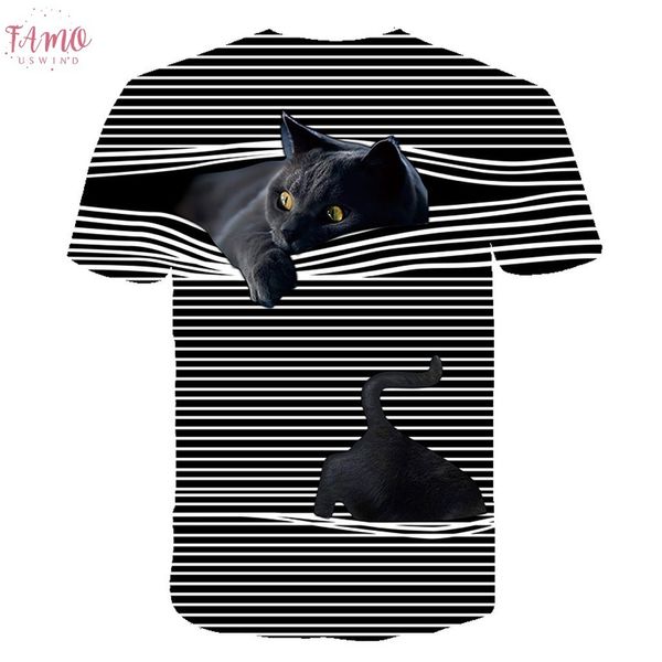 cat 3d printed t shirt casual short sleeve o neck fashion printed t shirt men women tees tshirt, White
cat 3d printed t shirt casual short sleeve o neck fashion printed t shirt men women tees tshirt, White