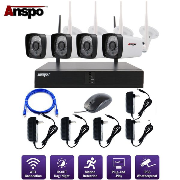 An po 1080p 720p wifi wirele cctv camera y tem waterproof home urveillance ecurity y tem plug and play p2p nvr
An po 1080p 720p wifi wirele cctv camera y tem waterproof home urveillance ecurity y tem plug and play p2p nvr