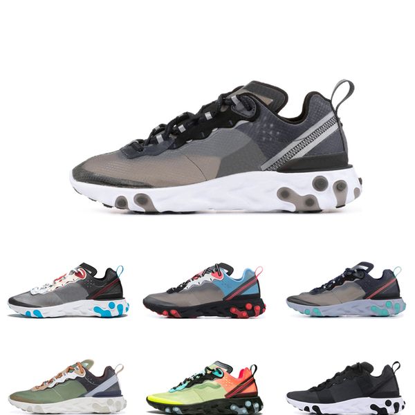 2019 react element 87 undercover running shoes anthracite black red royal tint men womens sports sneakers designer shoes szie 36-45
2019 react element 87 undercover running shoes anthracite black red royal tint men womens sports sneakers designer shoes szie 36-45