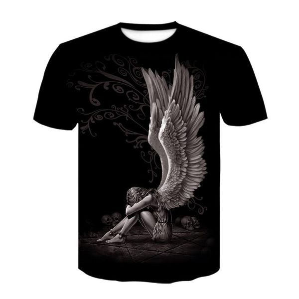 3d angel t shirt men punk o neck black short sleeve summer funny wings print t shirt men women hip hop skull tshirt streetwear, White;black
3d angel t shirt men punk o neck black short sleeve summer funny wings print t shirt men women hip hop skull tshirt streetwear, White;black