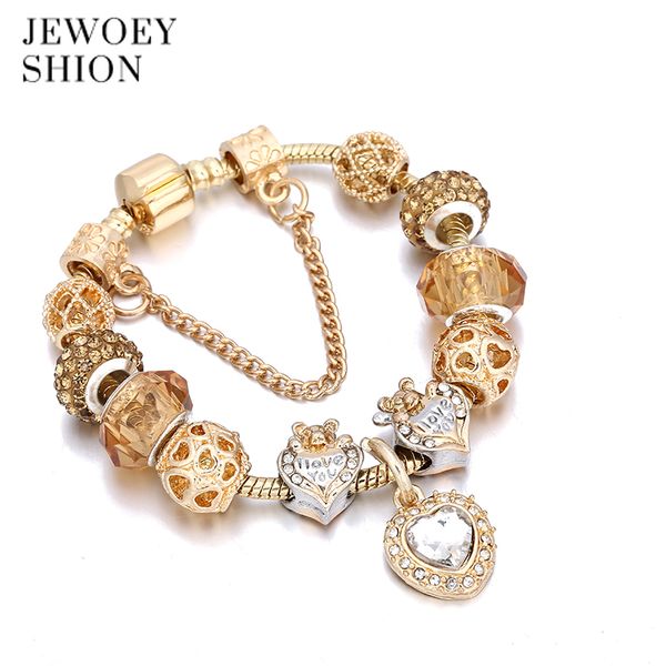 jewoey shion elegant elegant jewelry gift fashion golden heart pendant bracelet charm bracelet for women, Golden;silver
jewoey shion elegant elegant jewelry gift fashion golden heart pendant bracelet charm bracelet for women, Golden;silver