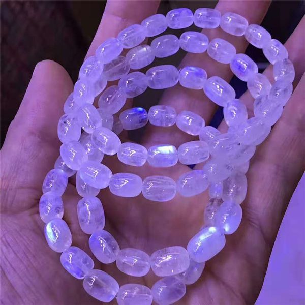 7mm 100% genuine natural strong blue light moonstone quartz crystal barrel shape stretch woman lady bracelet drop shipping, Golden;silver
7mm 100% genuine natural strong blue light moonstone quartz crystal barrel shape stretch woman lady bracelet drop shipping, Golden;silver