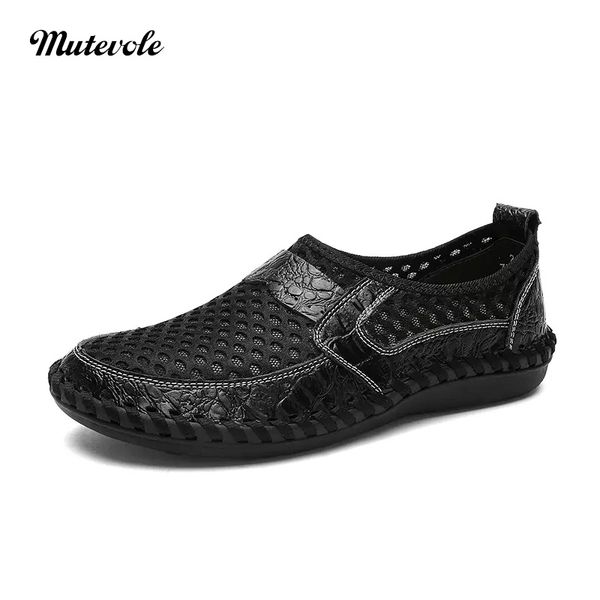 mutevole casual slip on pu leather outdoor shoes men summer hollow breathable mesh shoes patchwork lightweight loafer, Black
mutevole casual slip on pu leather outdoor shoes men summer hollow breathable mesh shoes patchwork lightweight loafer, Black