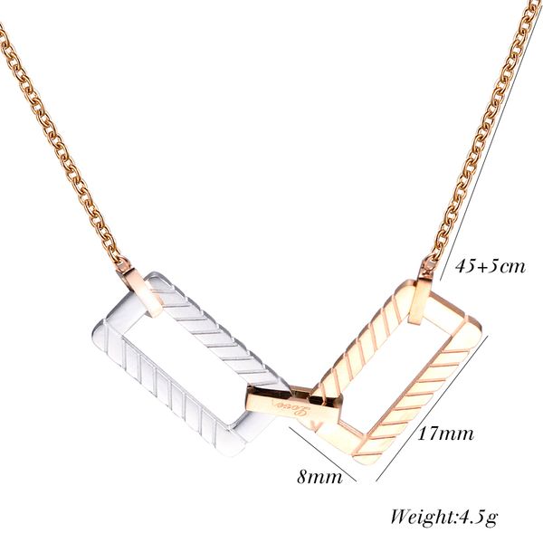 мода геометрической звено цепи ожерелье для женщин смешанного цвета нержавеющей стали ювелирных изделий воротник ключица ожерелье оптового, Silver
мода геометрической звено цепи ожерелье для женщин смешанного цвета нержавеющей стали ювелирных изделий воротник ключица ожерелье оптового, Silver