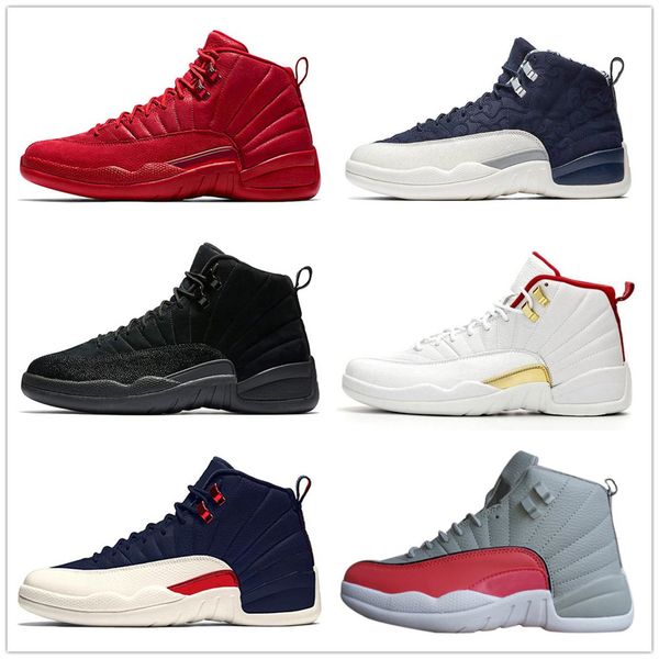 12 12s mens basketball shoes winterized gym red college navy wings black cny bulls university blue men sport sneakers size 7-13 
12 12s mens basketball shoes winterized gym red college navy wings black cny bulls university blue men sport sneakers size 7-13