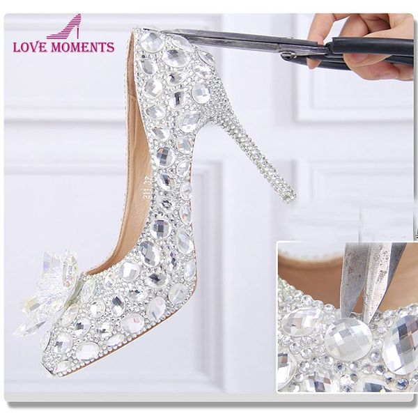2019 buckle straps silver wedding shoes pointed toe women pumps performance dancing party high heels 8cm heel event pumps, Black
2019 buckle straps silver wedding shoes pointed toe women pumps performance dancing party high heels 8cm heel event pumps, Black